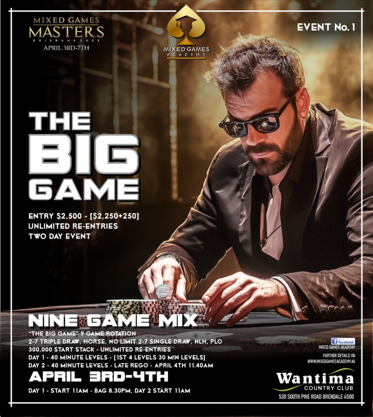 Event 1 - The Big Game