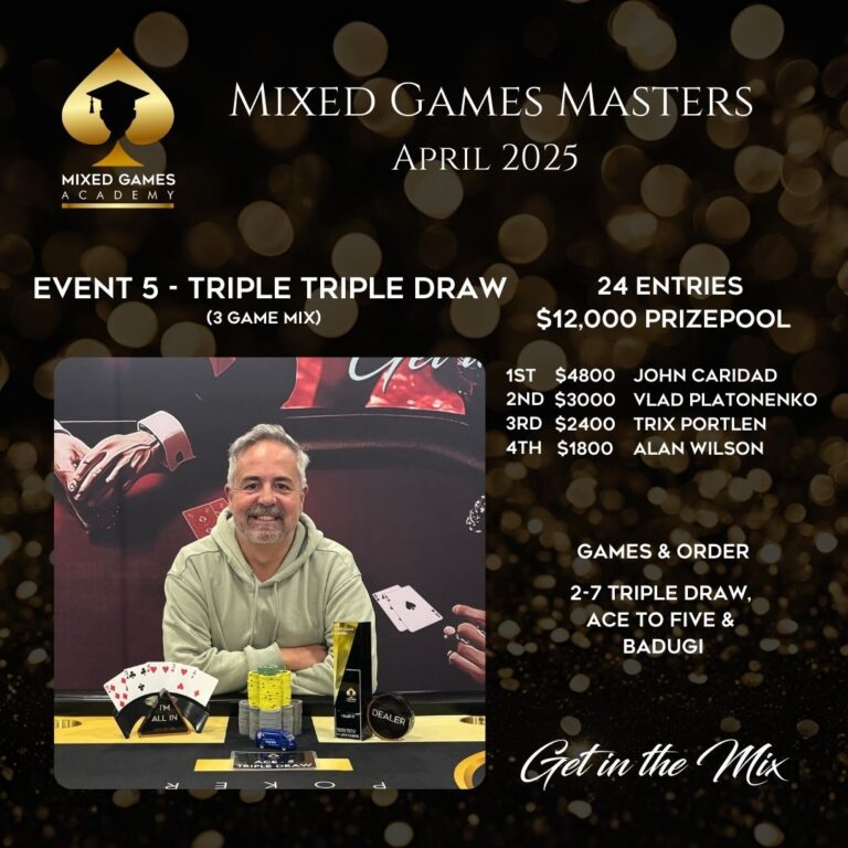 #5 - Triple Triple Draw