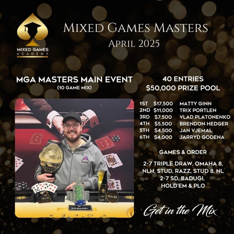 #7 - Masters Main Event