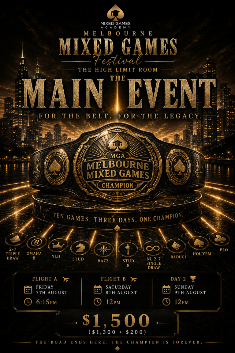 Main Event poster